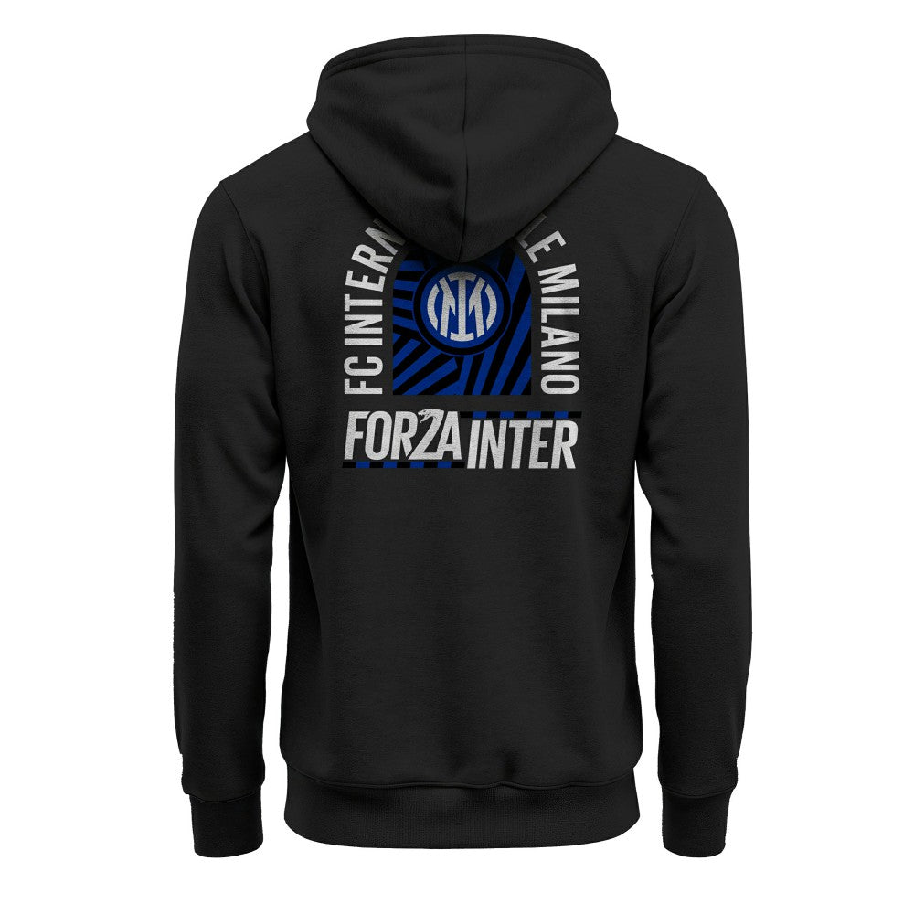 Inter Milan 1863FC True Glory Fleece Hoodie Discount - Black 