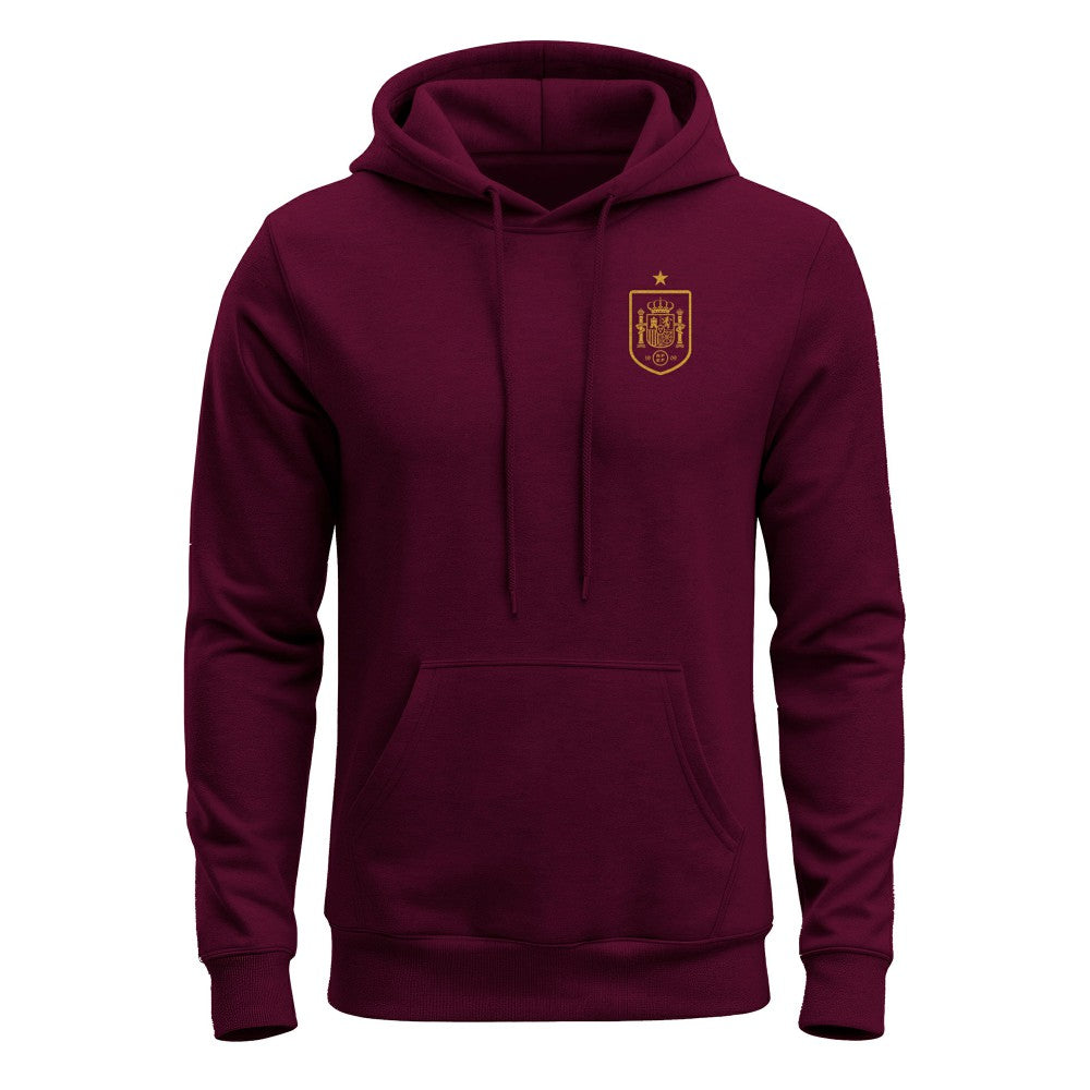 Spain National Team 1863FC True Glory Fleece Hoodie for sale - Maroon 