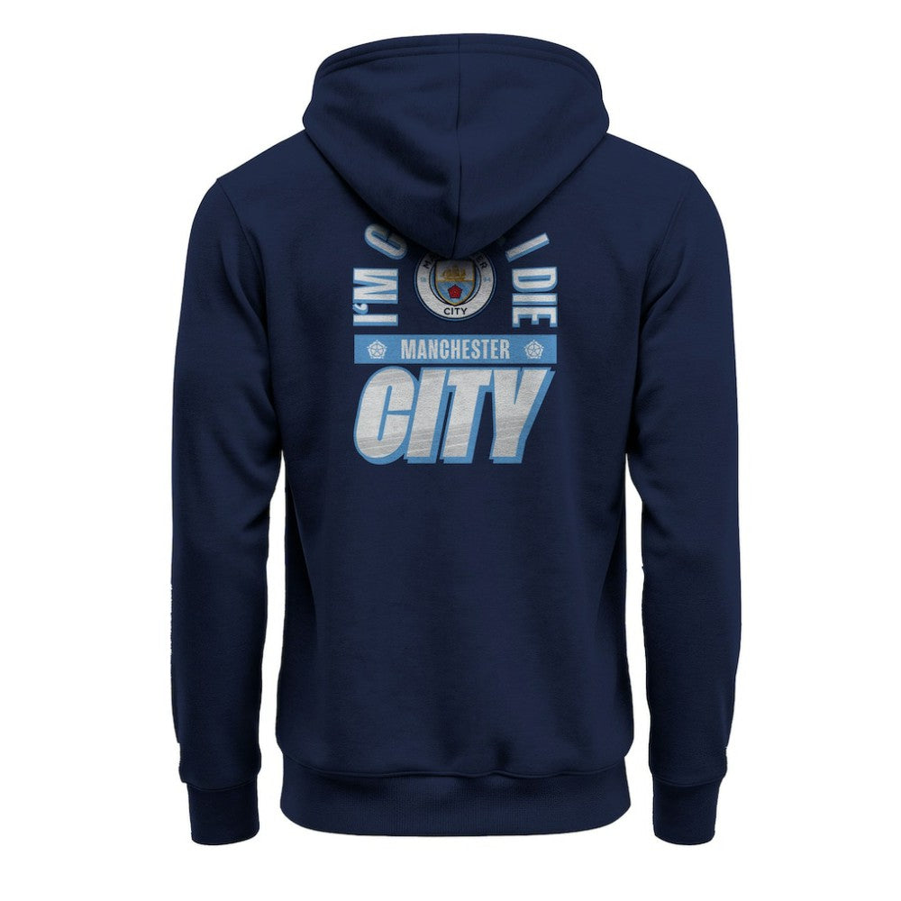 Manchester City 1863FC True Glory Fleece Hoodie Discount - Navy 