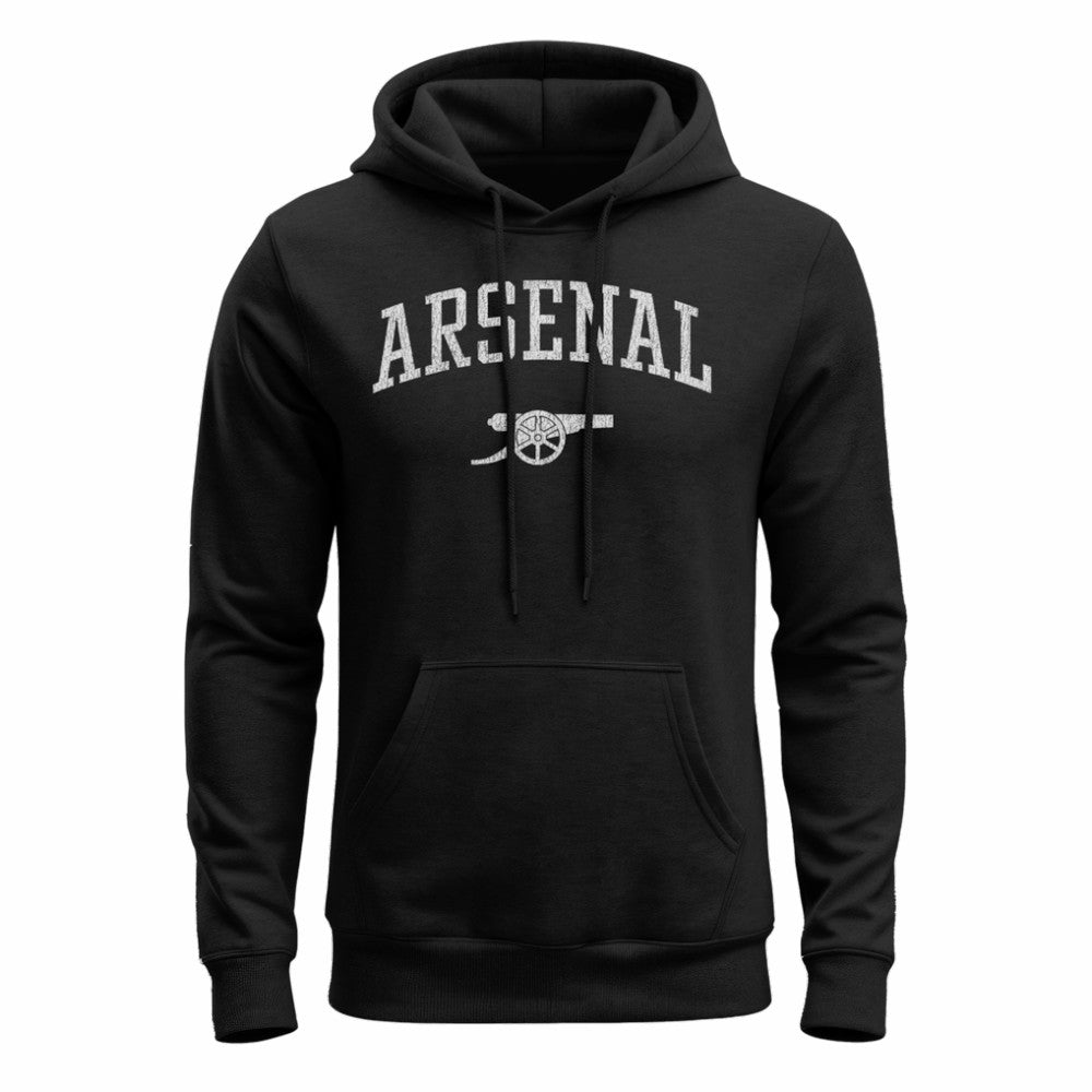 Arsenal 1863FC Athletic Wordmark Fleece Hoodie for sale - Black 