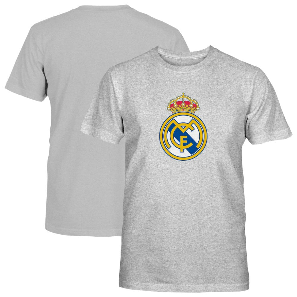 Real Madrid 1863FC Youth Color Badge T-Shirt Discount - Gray 