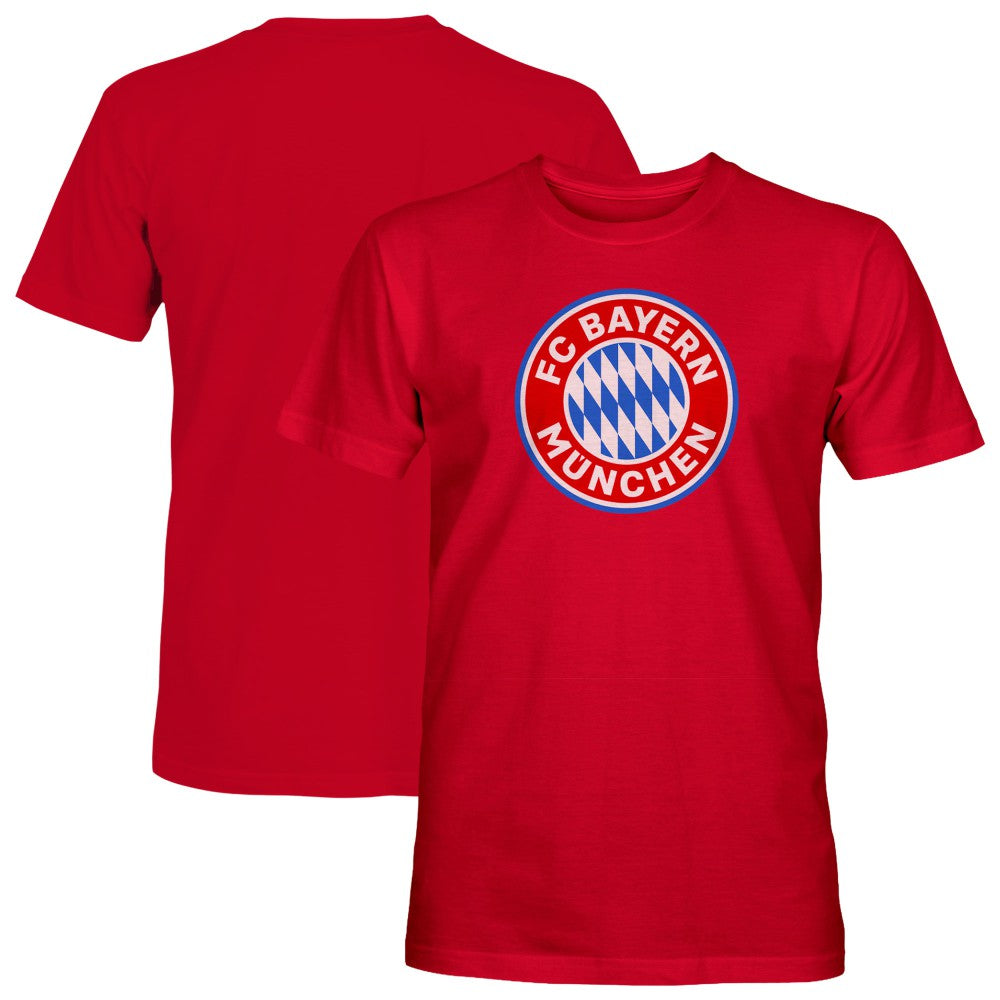 Bayern Munich 1863FC Color Badge T-Shirt on sale - Red 