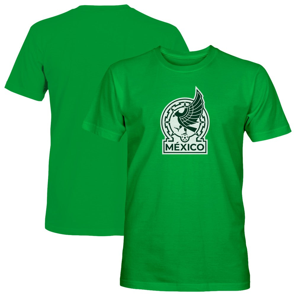 Mexico National Team 1863FC Color Badge T-Shirt for sale - Green 
