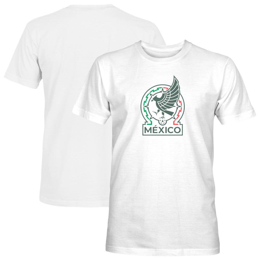 Mexico National Team 1863FC Color Badge T-Shirt for sale - White 