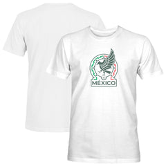 Mexico National Team 1863FC Color Badge T-Shirt for sale - White 
