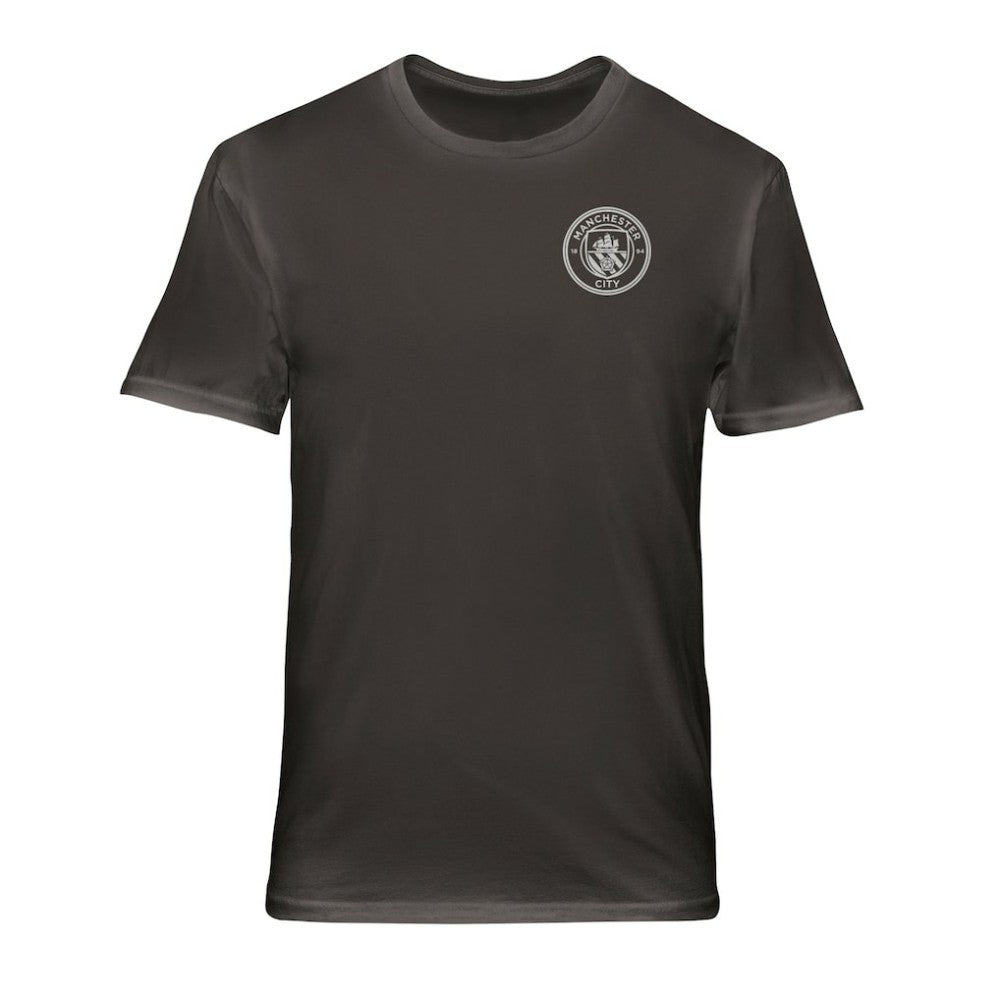Manchester City 1863FC Wordmark Cotton T-Shirt Discount - Gray 