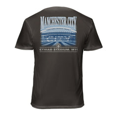 Manchester City 1863FC Wordmark Cotton T-Shirt Discount - Gray 