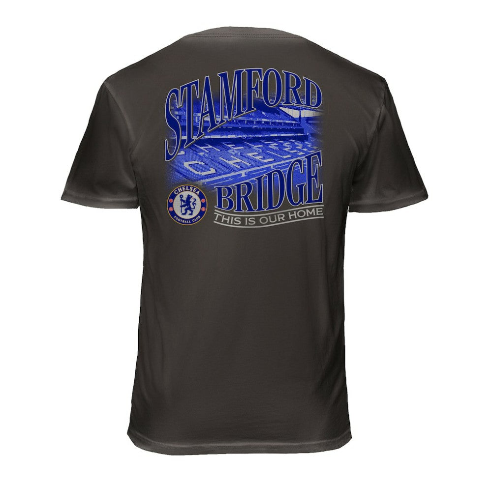 Chelsea 1863FC Wordmark Cotton T-Shirt on sale - Gray 