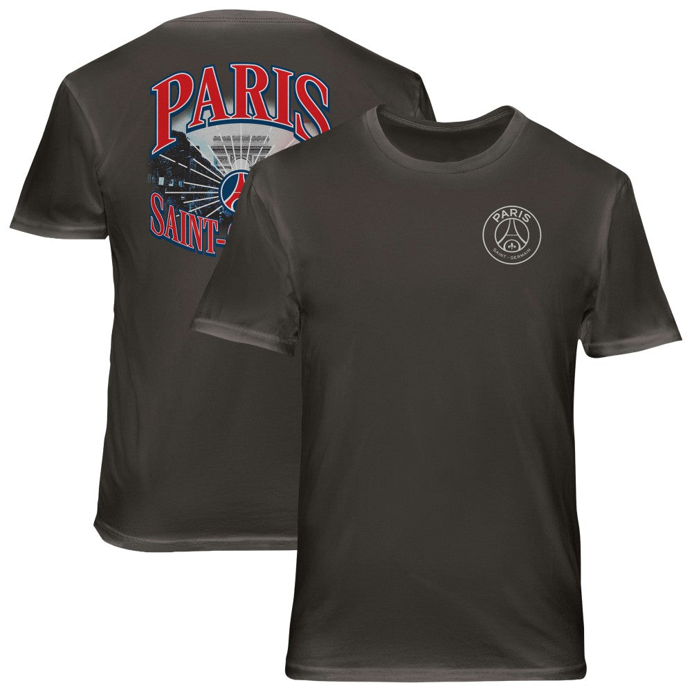 Paris Saint-Germain 1863FC Wordmark Cotton T-Shirt on sale - Gray 