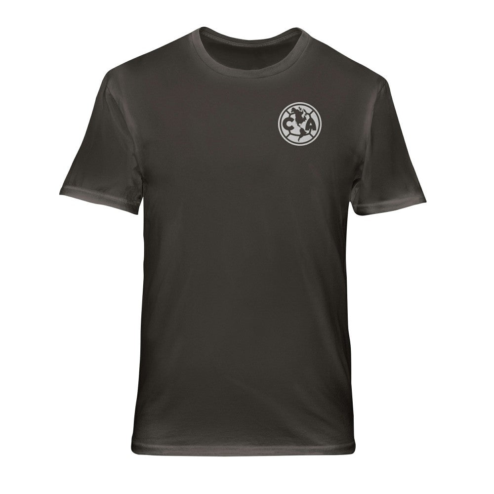Club America 1863FC Wordmark Cotton T-Shirt Discount - Gray 