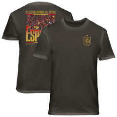 Spain National Team 1863FC Wordmark Cotton T-Shirt for sale - Gray 