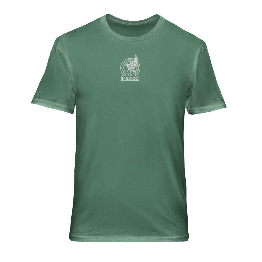 Mexico National Team 1863FC Back Wordmark Soft Wash T-Shirt for sale - Green 