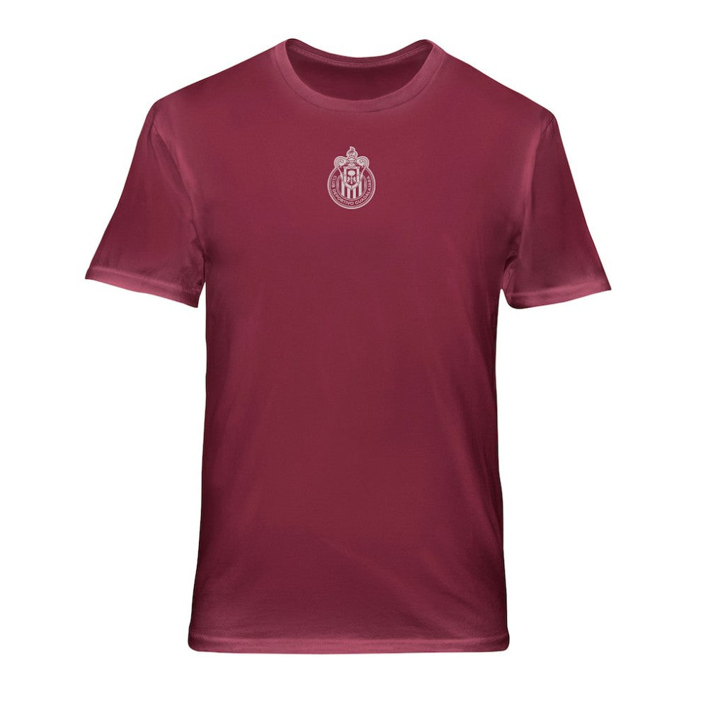 Chivas 1863FC Back Wordmark Soft Wash T-Shirt Discount - Red 