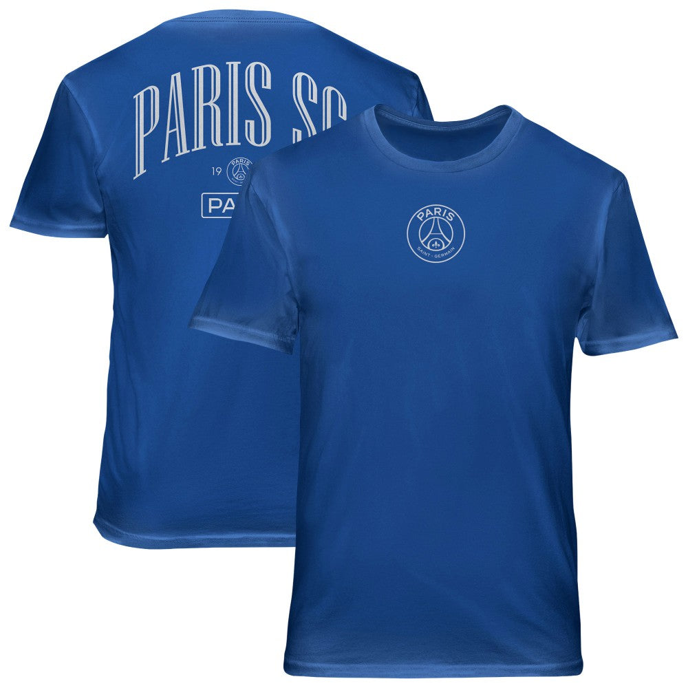 Paris Saint-Germain 1863FC Back Wordmark Soft Wash T-Shirt on sale - Blue 