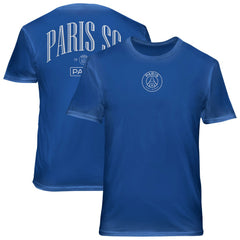 Paris Saint-Germain 1863FC Back Wordmark Soft Wash T-Shirt on sale - Blue 