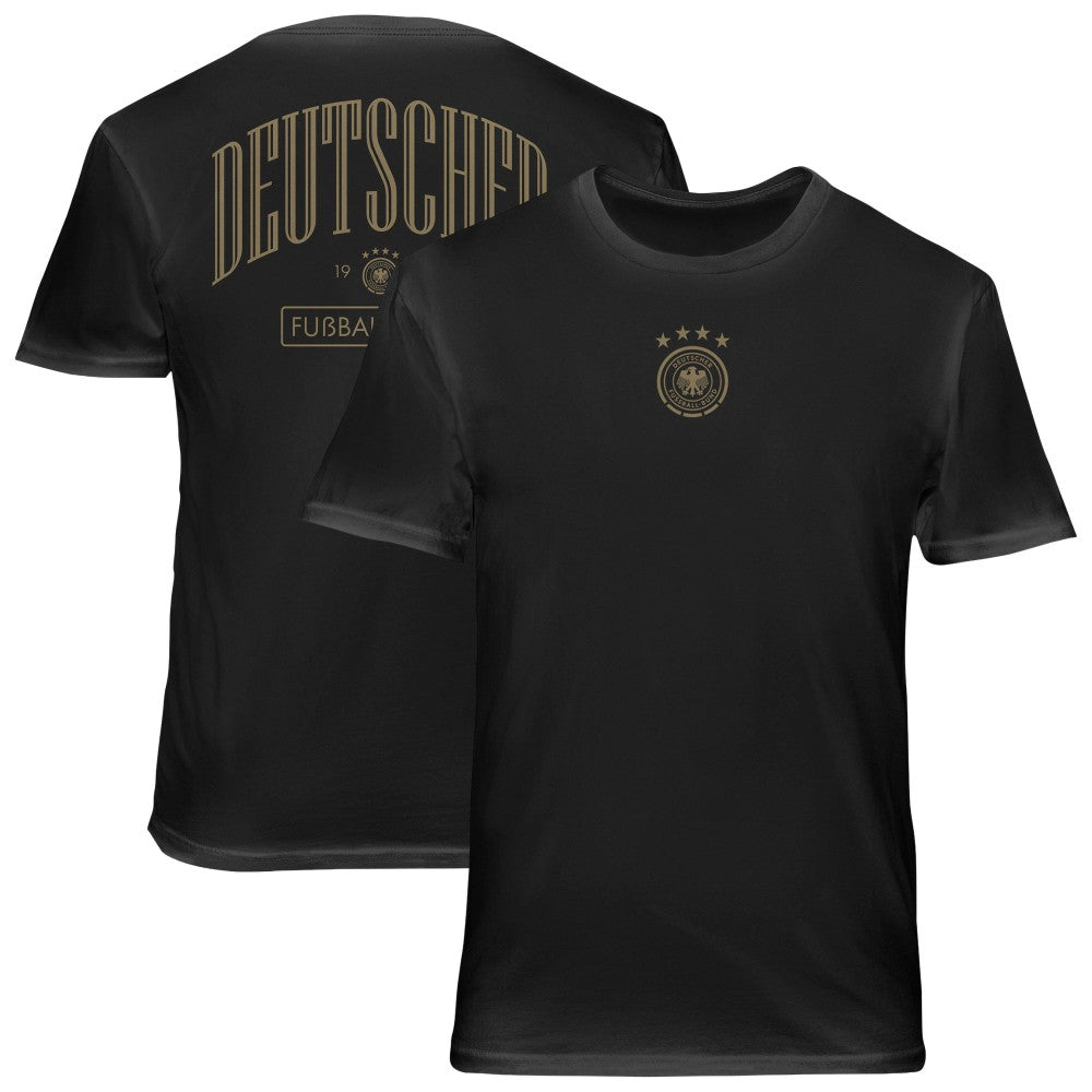 Germany National Team 1863FC Back Wordmark Soft Wash T-Shirt for sale - Black 