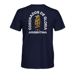 Argentina National Team 1863FC True To Glory Heavyweight T-Shirt for sale - Navy 
