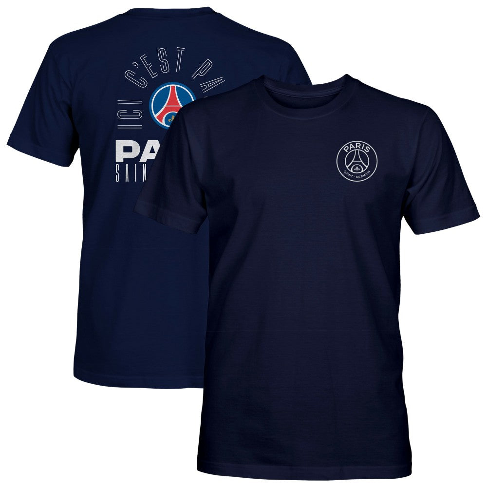 Paris Saint-Germain 1863FC True To Glory Heavyweight T-Shirt on sale - Navy 