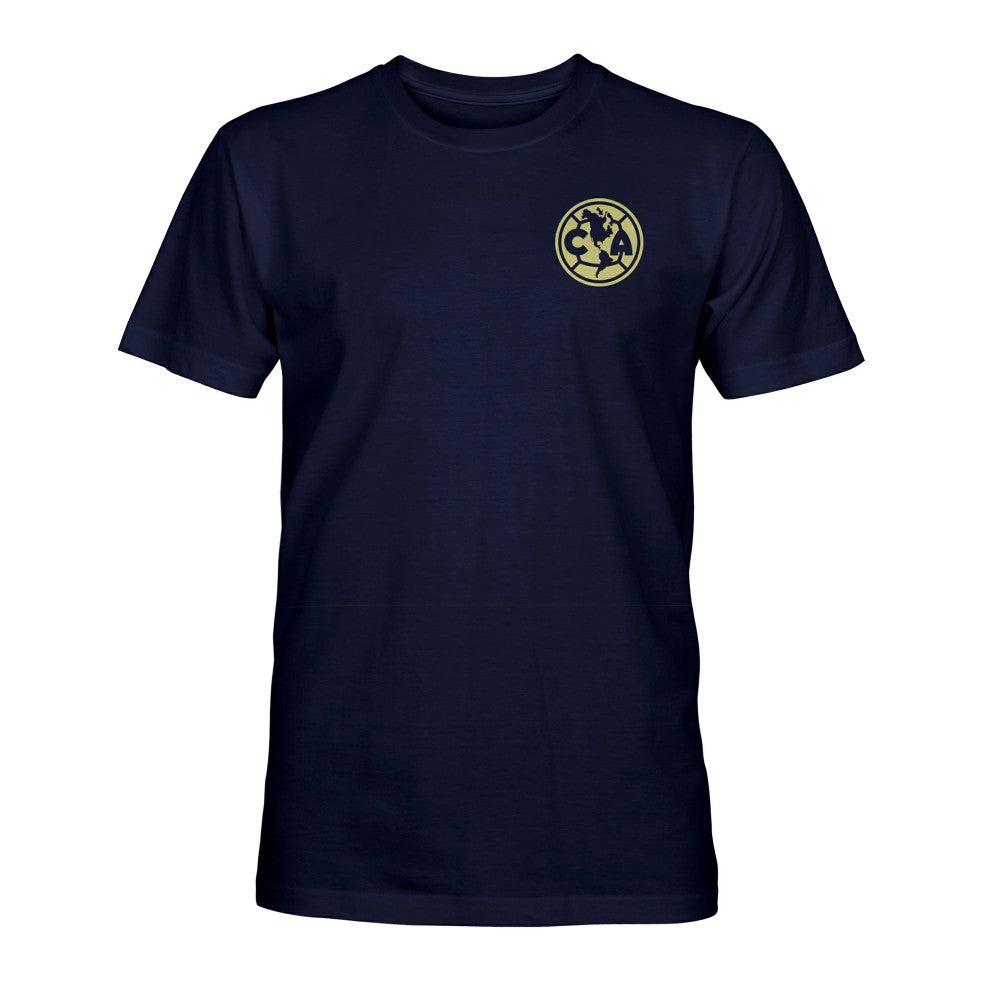 Club America 1863FC True To Glory Heavyweight T-Shirt Discount - Navy 