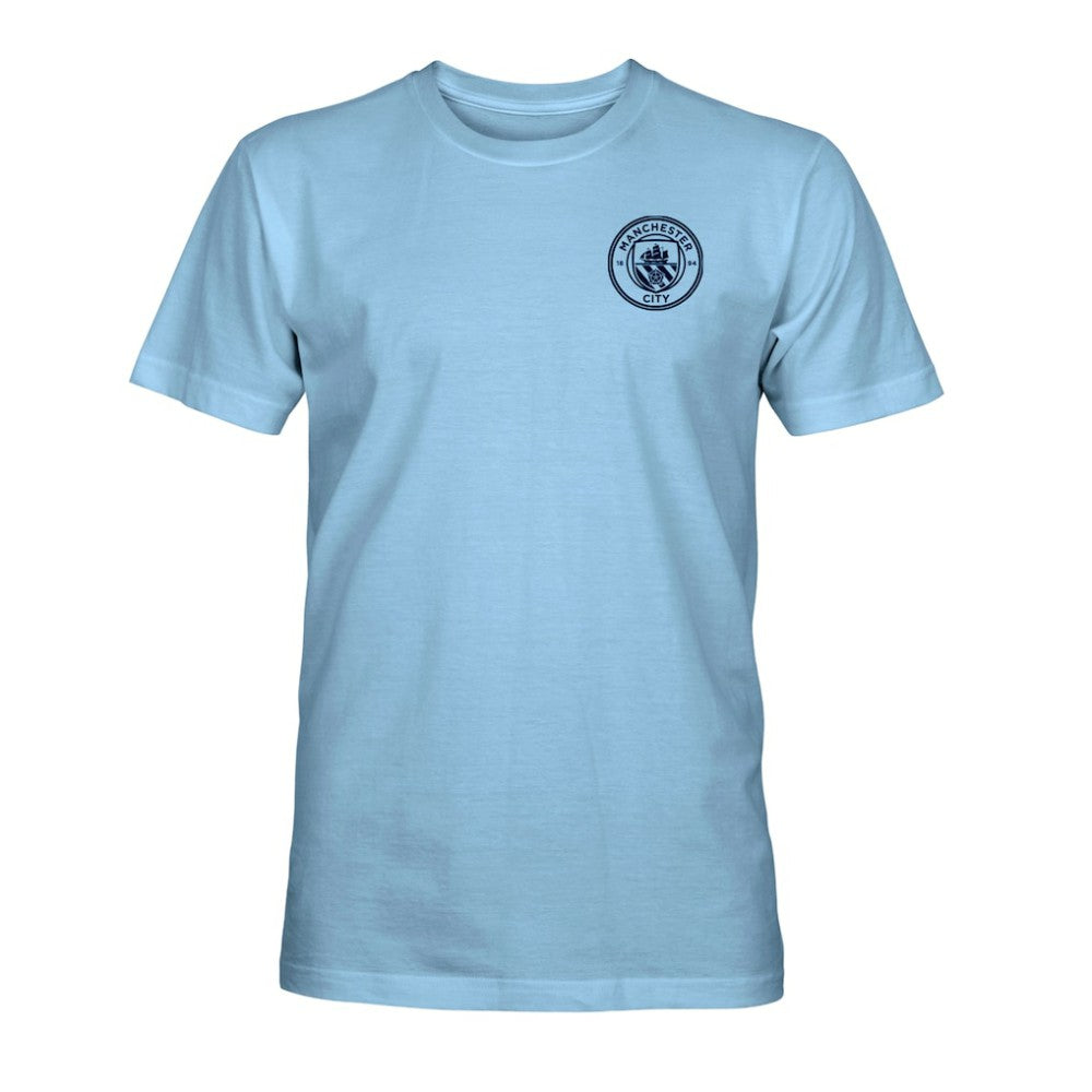 Manchester City 1863FC True To Glory Heavyweight T-Shirt Discount - Light Blue 