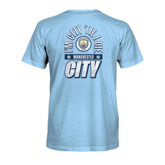 Manchester City 1863FC True To Glory Heavyweight T-Shirt Discount - Light Blue 