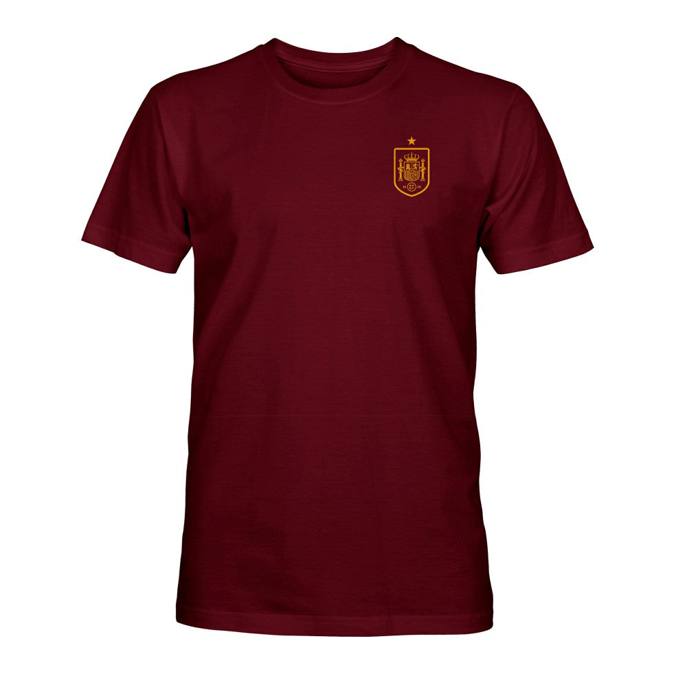 Spain National Team 1863FC True To Glory Heavyweight T-Shirt for sale - Maroon 