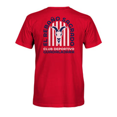 Chivas 1863FC True To Glory Heavyweight T-Shirt Discount - Red 