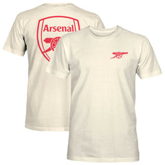 Arsenal 1863FC Emblem Heavyweight T-Shirt on sale - Cream 