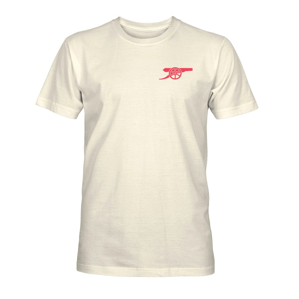 Arsenal 1863FC Emblem Heavyweight T-Shirt on sale - Cream 