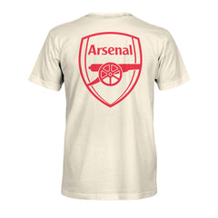 Arsenal 1863FC Emblem Heavyweight T-Shirt on sale - Cream 