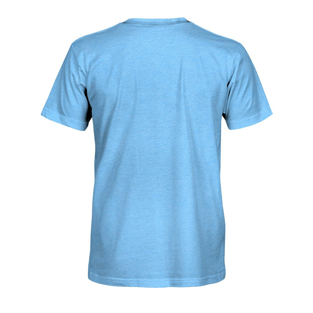Argentina National Team 1863FC Color Badge Tri-Blend T-Shirt for sale - Light Blue 