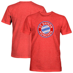 Bayern Munich 1863FC Color Badge Tri-Blend T-Shirt on sale - Red 