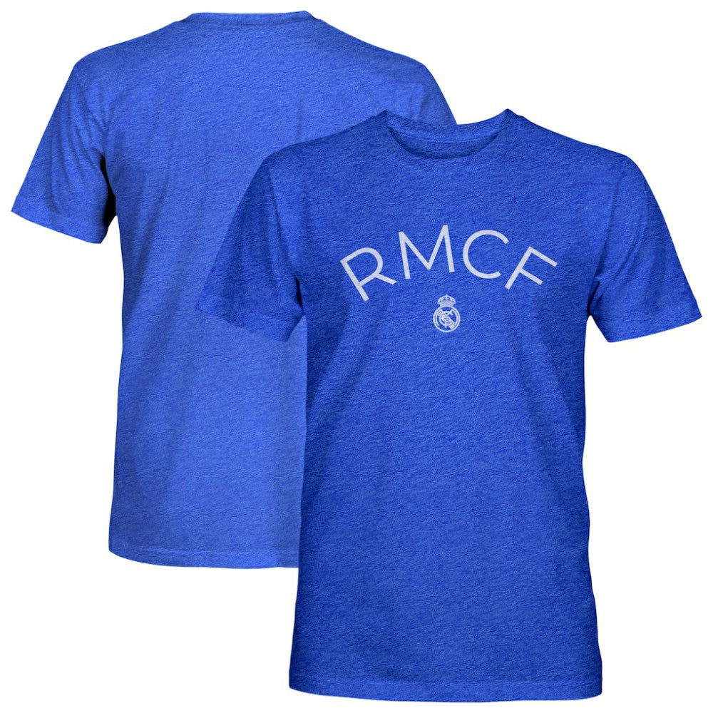Real Madrid 1863FC Team Arch Vintage Tri-Blend T-Shirt Discount - Blue 