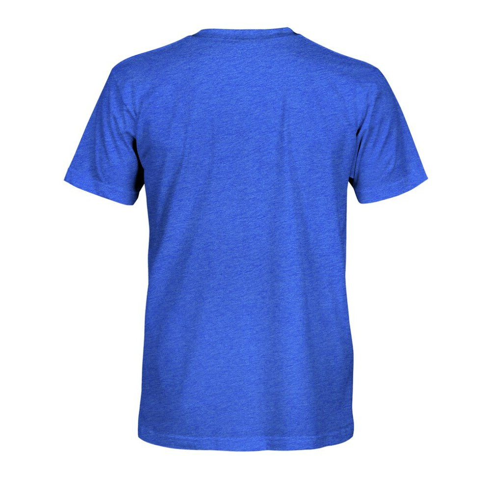 Real Madrid 1863FC Team Arch Vintage Tri-Blend T-Shirt Discount - Blue 