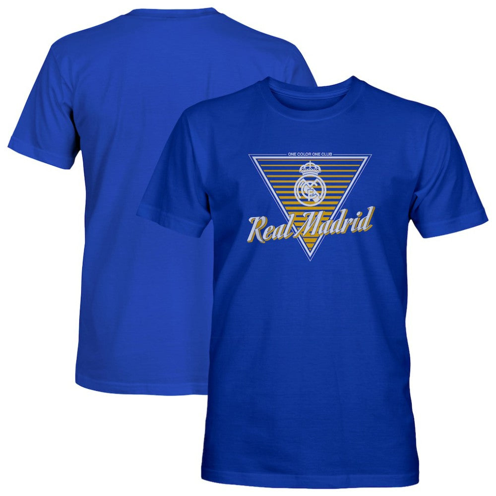 Real Madrid 1863FC Triangle Cotton T-Shirt Discount - Blue 