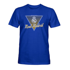 Real Madrid 1863FC Triangle Cotton T-Shirt Discount - Blue 