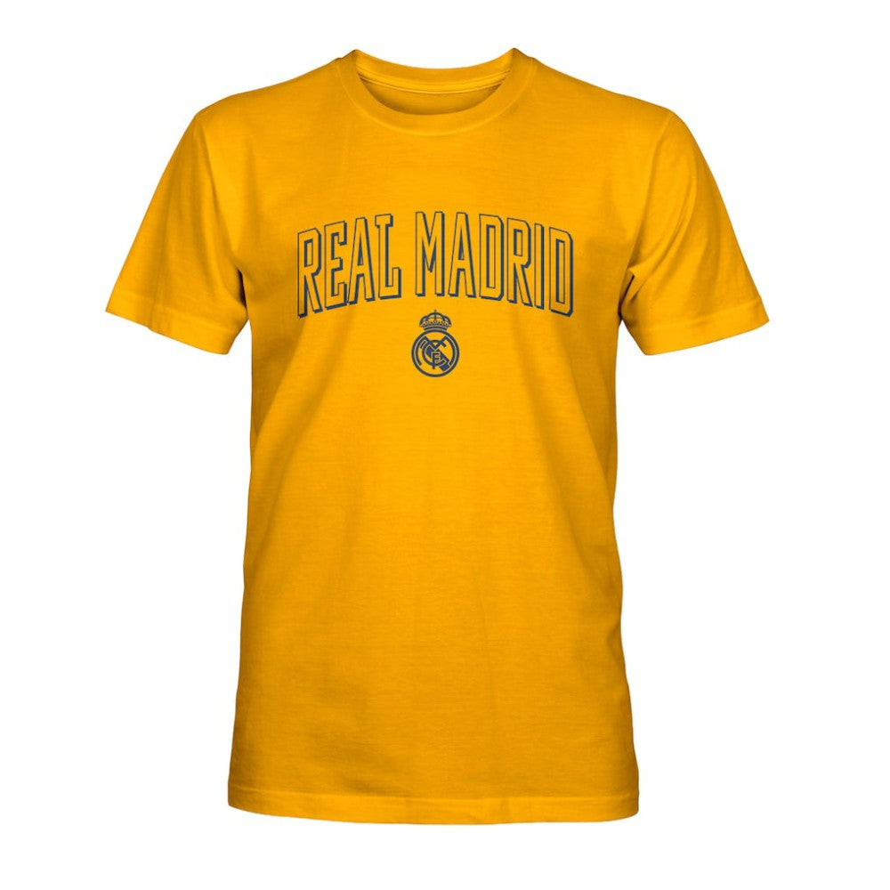 Real Madrid 1863FC Established Location T-Shirt Discount - Gold 