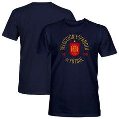 Spain National Team 1863FC Established Location T-Shirt for sale - Navy 