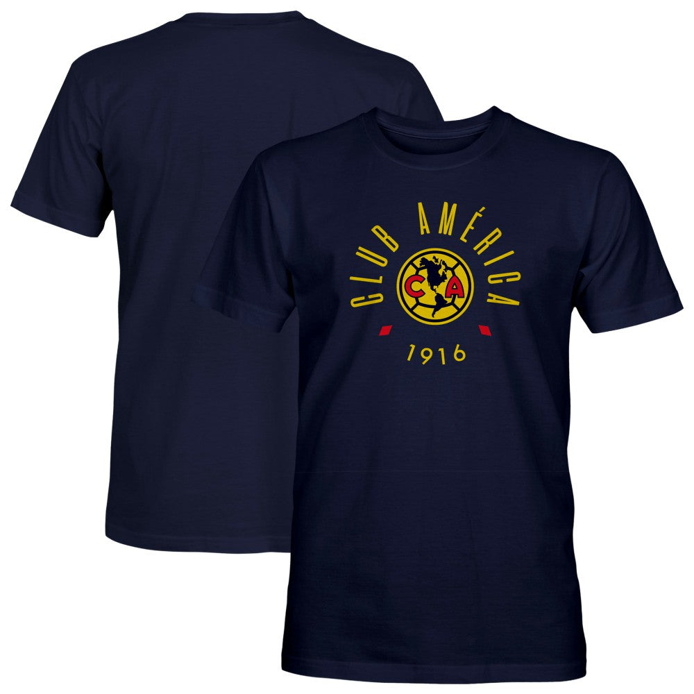 Club America 1863FC Established Location T-Shirt Discount - Navy 