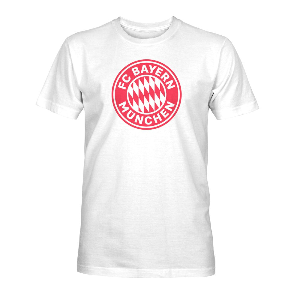 Bayern Munich 1863FC Mono Badge T-Shirt on sale - White 
