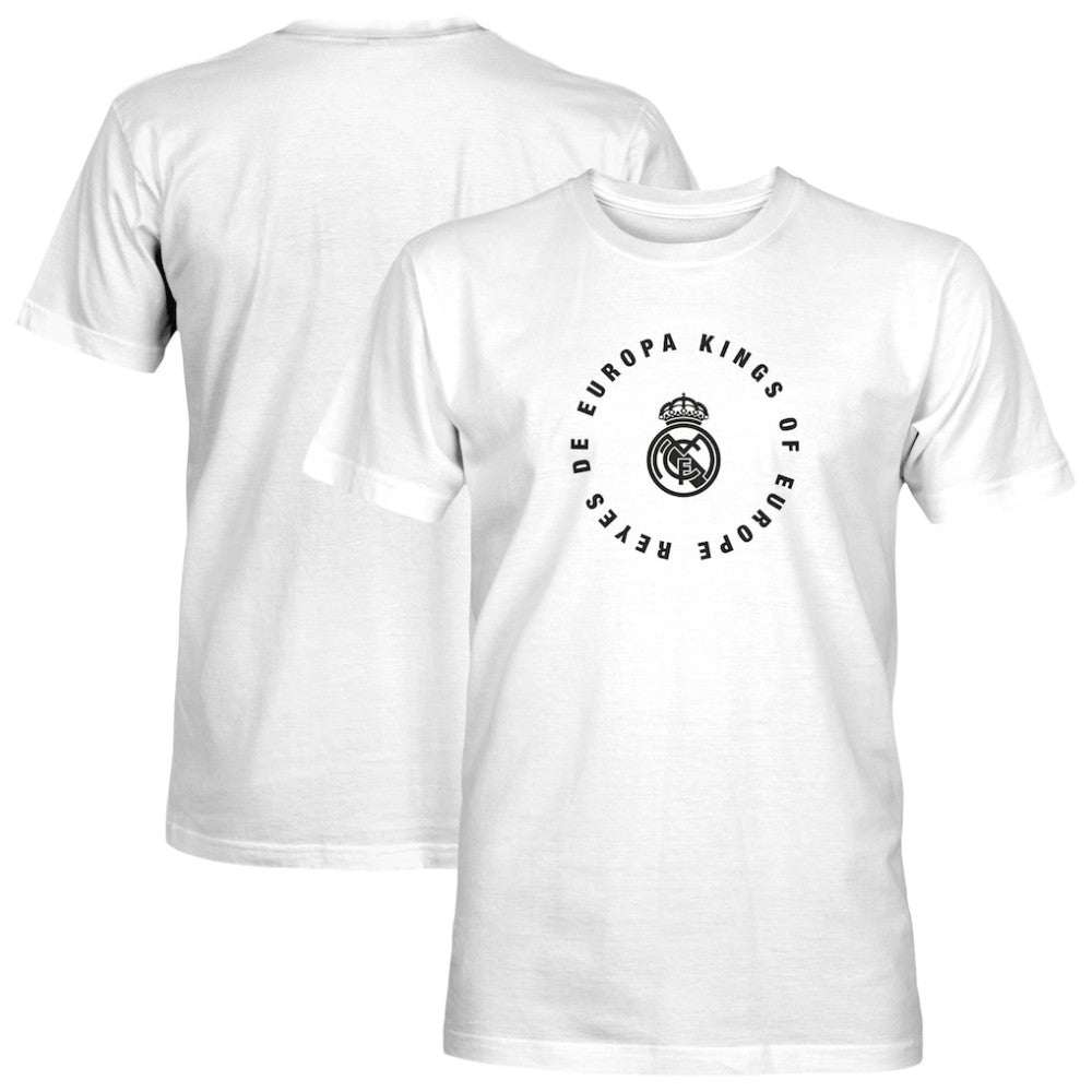 Real Madrid 1863FC Circle Cotton T-Shirt Discount - White 