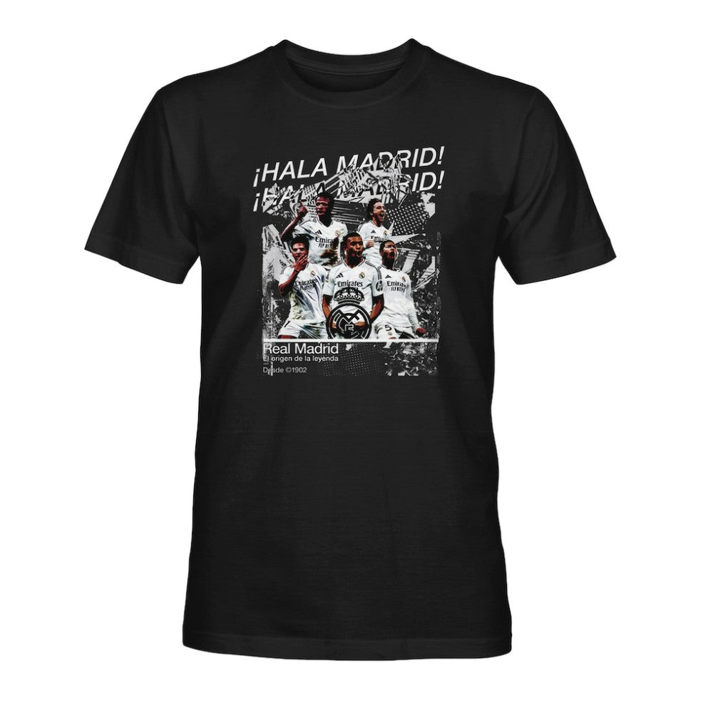 Real Madrid 1863FC Hala T-Shirt Discount - Black 