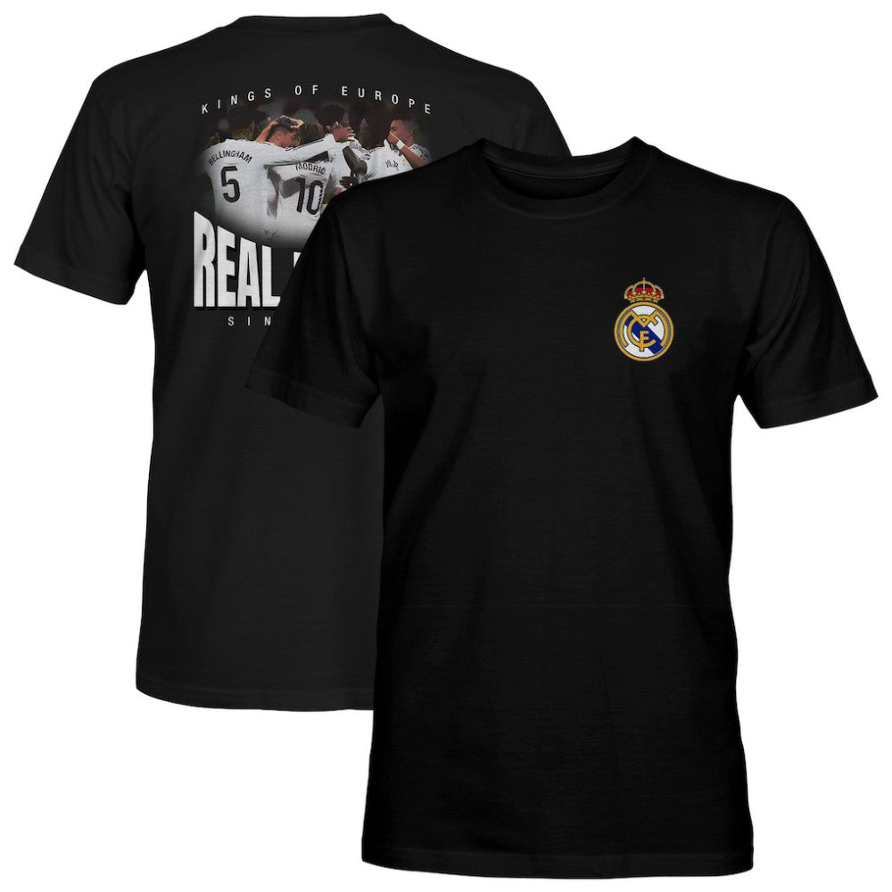 Real Madrid 1863FC Kings Heavyweight T-Shirt Discount - Black 