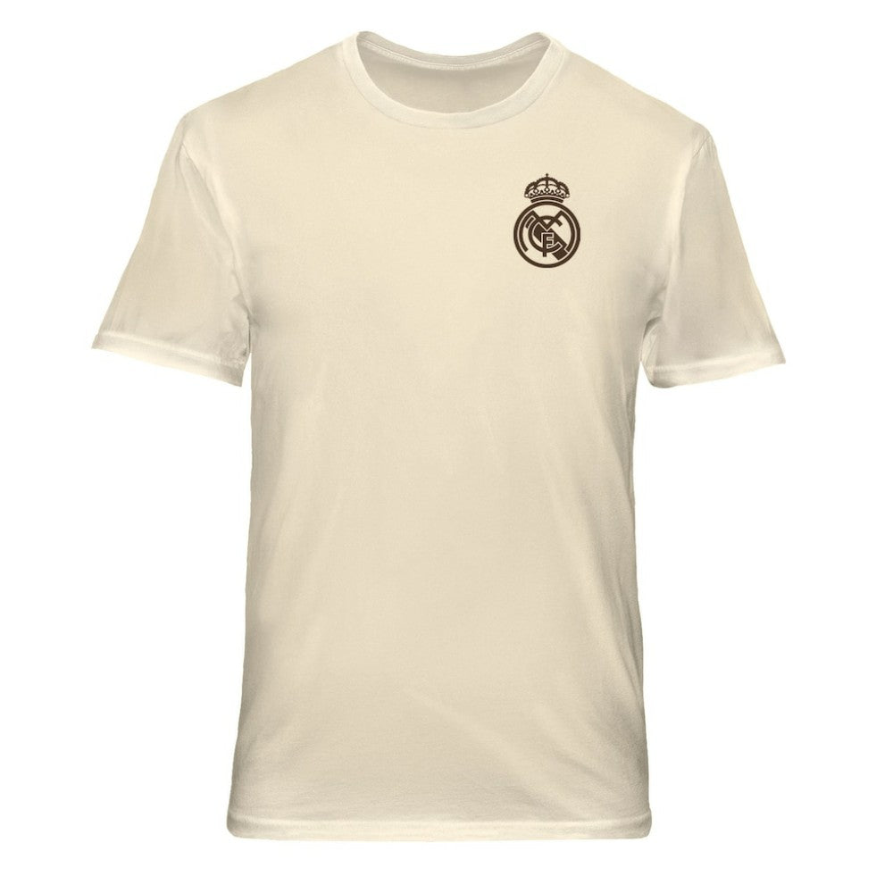 Real Madrid 1863FC Vintage Soft Wash T-Shirt Discount - Cream 