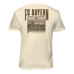 Bayern Munich 1863FC Vintage Soft Wash T-Shirt on sale - Cream 