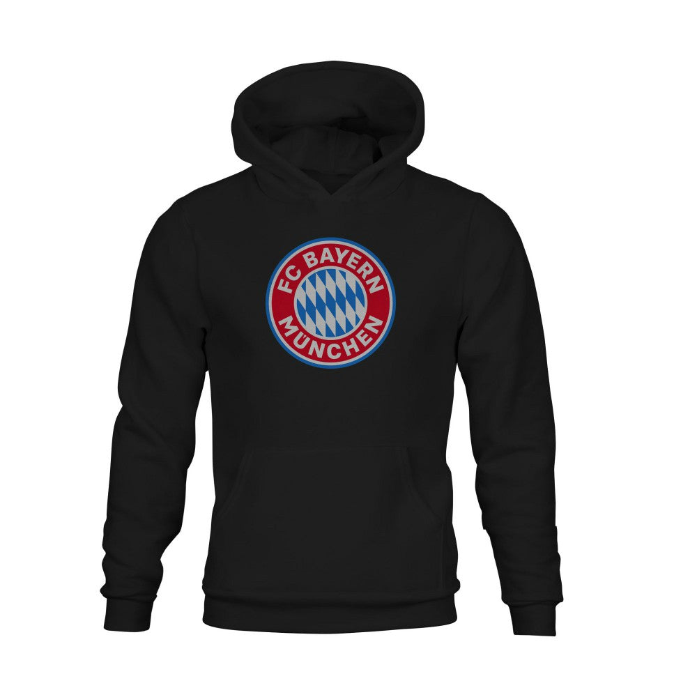Bayern Munich 1863FC Youth Color Badge Fleece Hoodie on sale - Black 