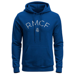 Real Madrid 1863FC Wordmark Fleece Hoodie Discount - Blue 