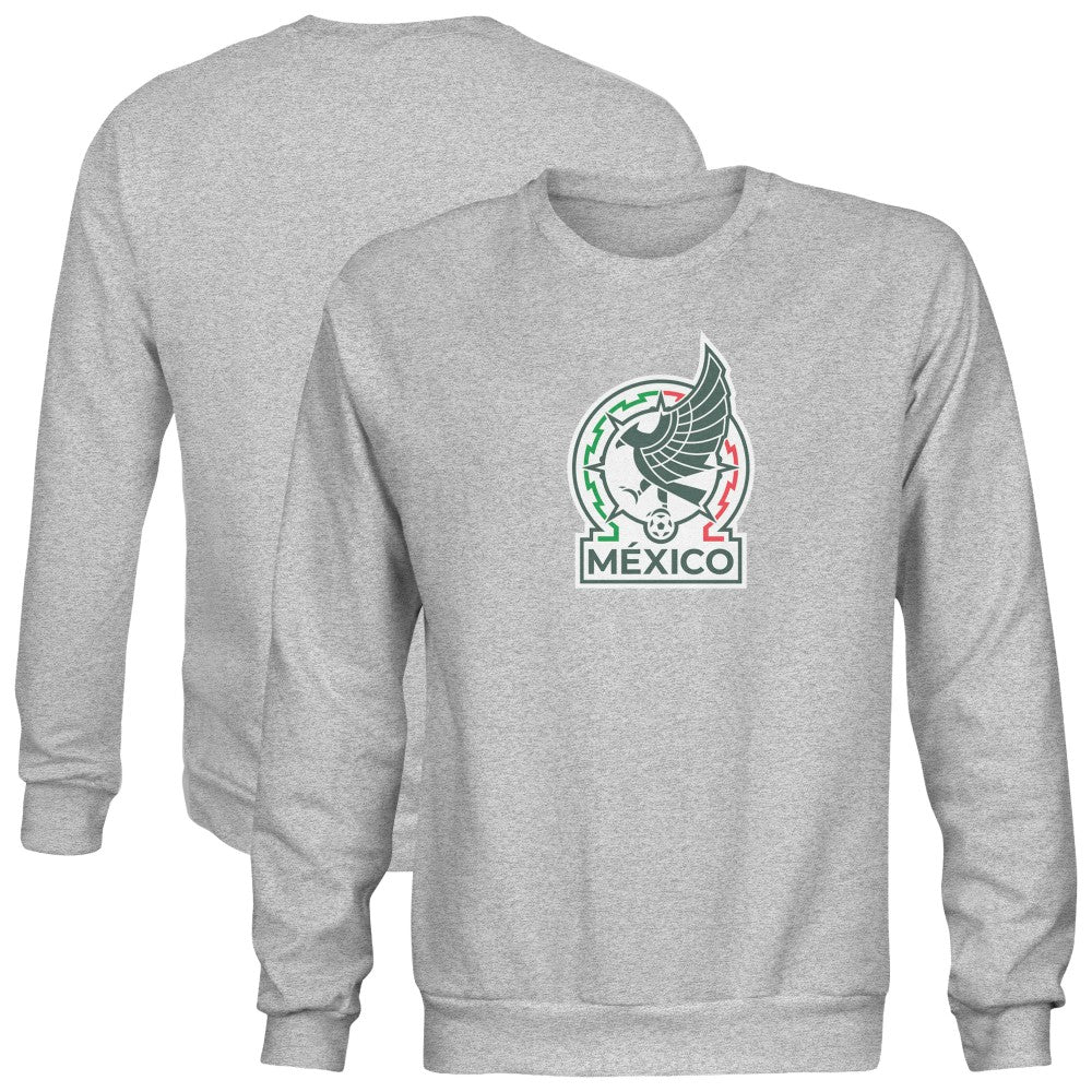 Mexico National Team 1863FC Color Badge Sweatshirt for sale - Gray 
