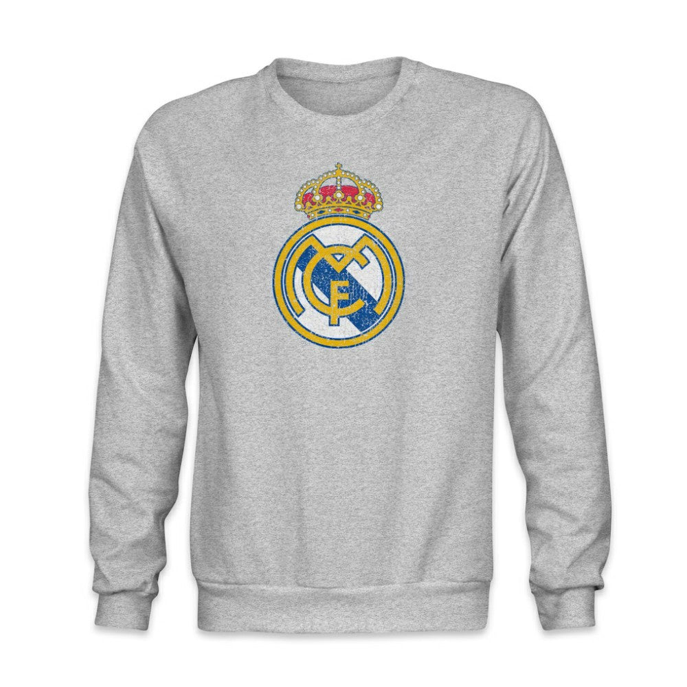 Real Madrid 1863FC Color Badge Sweatshirt Discount - Gray 