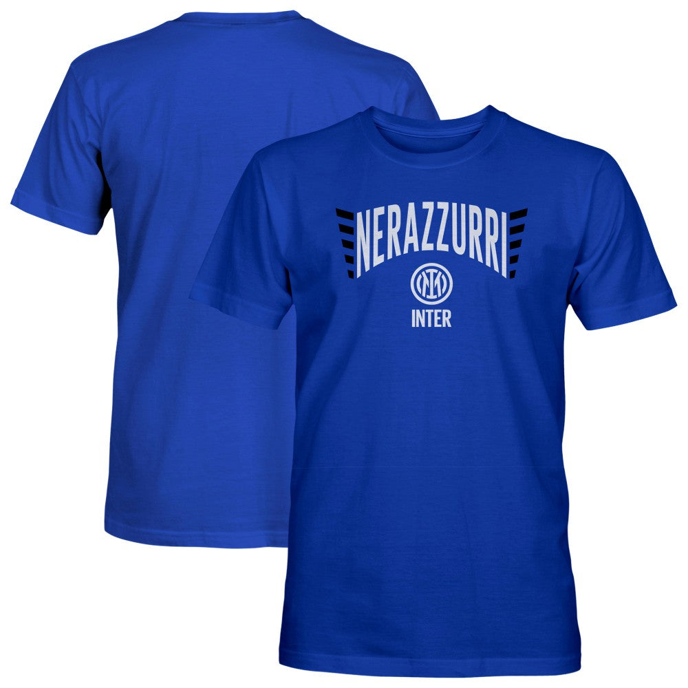 Inter Milan 1863FC Team Arch T-Shirt Discount - Blue 
